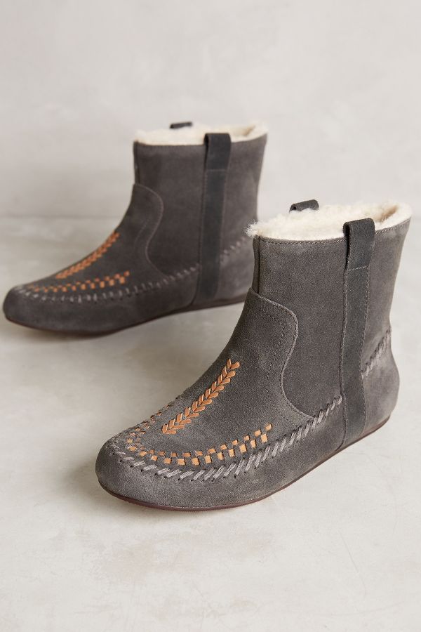 Latigo Blizzard Moccasin Booties | Anthropologie