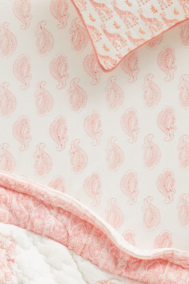 anthropologie crib sheet