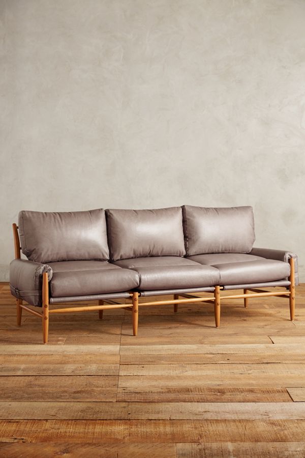 Leather Rhys Sofa Anthropologie
