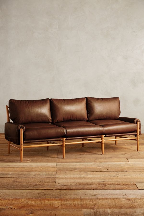Leather Rhys Sofa Anthropologie