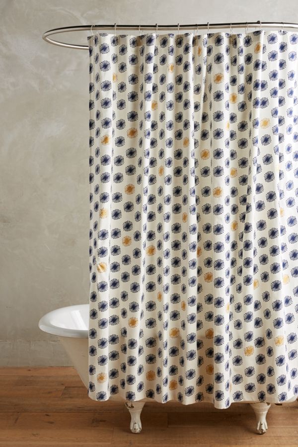 Sea Urchin Shower Curtain Anthropologie