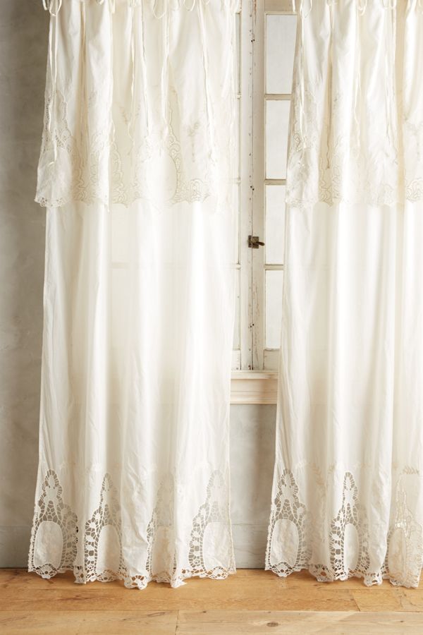 Victorian Lace Curtain Anthropologie French Canada