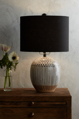 anthropologie table lamp