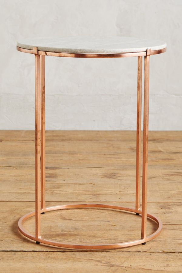 Leavenworth Marble Side Table Anthropologie Uk