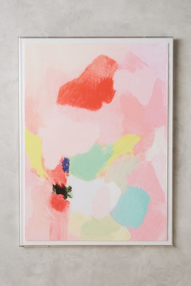 Studied Blush Wall Art | Anthropologie