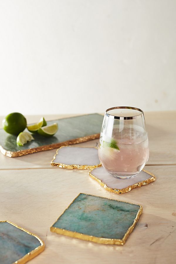 Slide View: 3: Agate Coaster