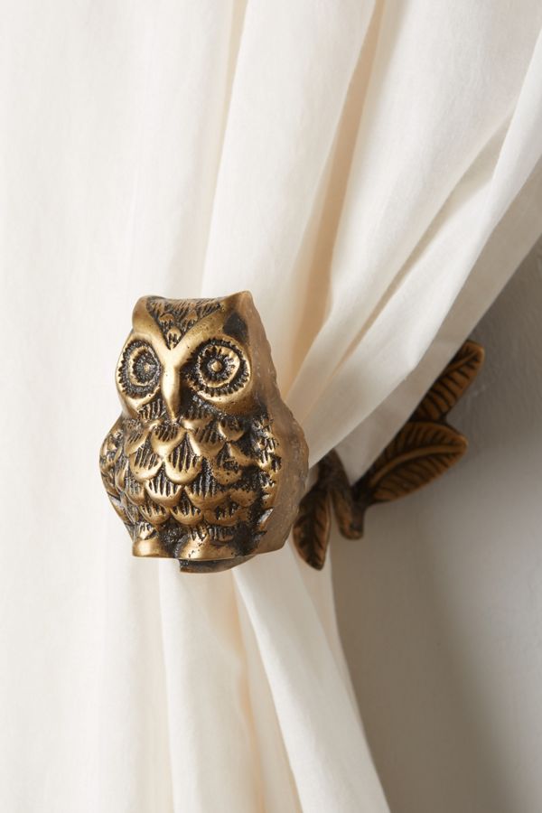 Wise Owl Tieback Anthropologie