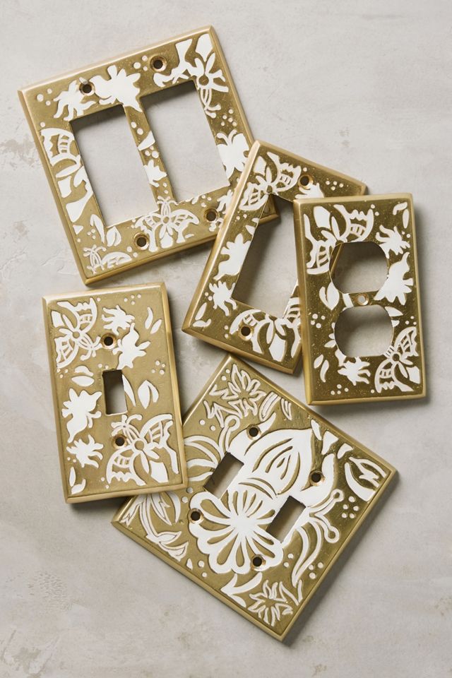 Canterbury Switch Plate Anthropologie
