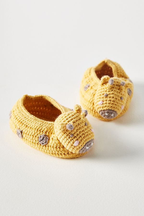 Slide View: 1: Crocheted Booties