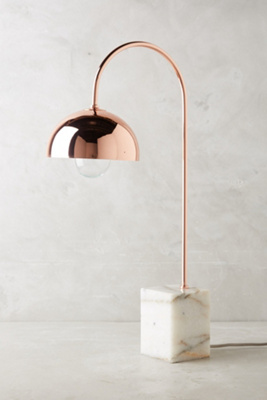 anthropologie table lamp