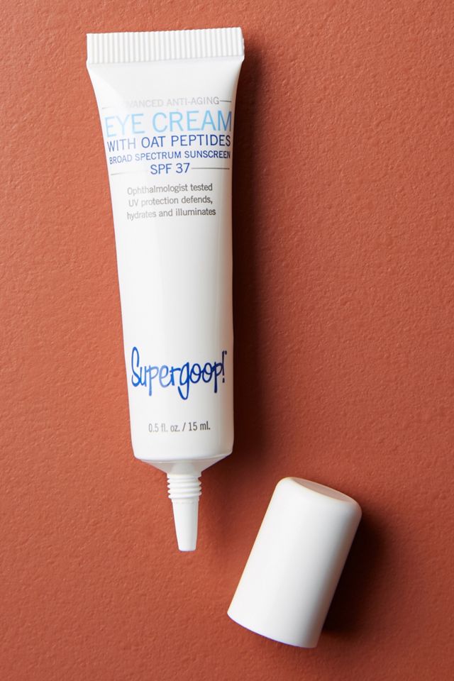 Supergoop! Advanced AntiAging Eye Cream With Oat Peptides Anthropologie