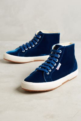 velvet high tops