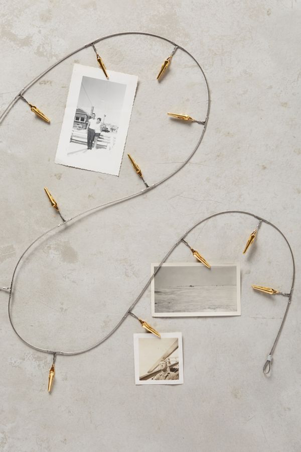 Anthropologie Tinsel Photo Clips