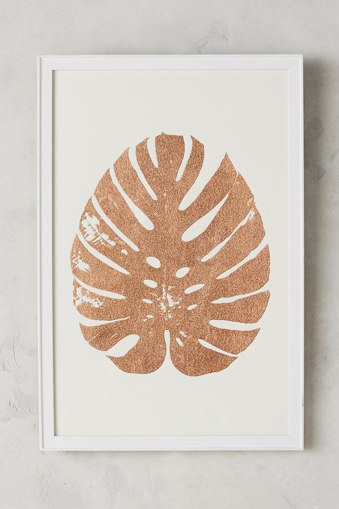 Bronze Leaf Wall Art Anthropologie