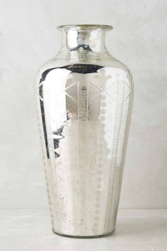 Etched Mercury Vase Anthropologie