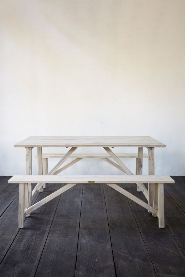 Slide View: 6: Upland Teak Table