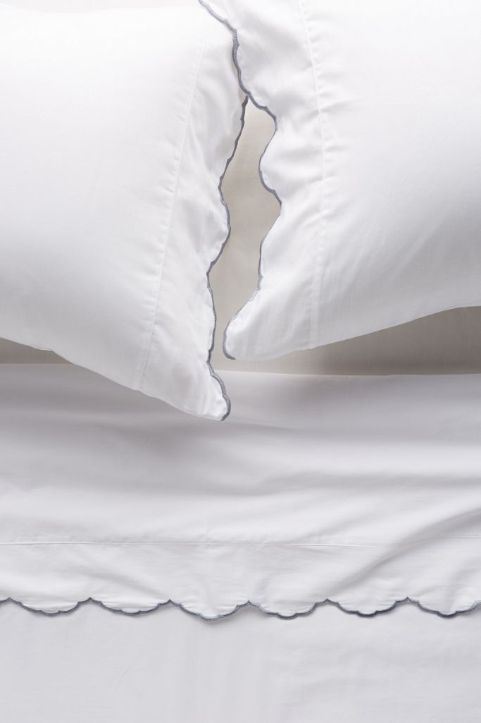 Embroidered Sateen Sheet Set Anthropologie