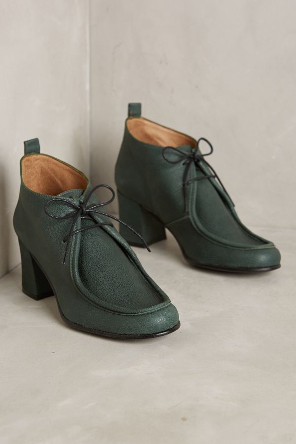 About Arianne Manila Lace-Up Booties | Anthropologie