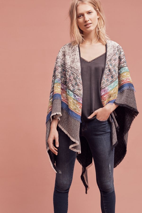 City Lights Reversible Kimono | Anthropologie