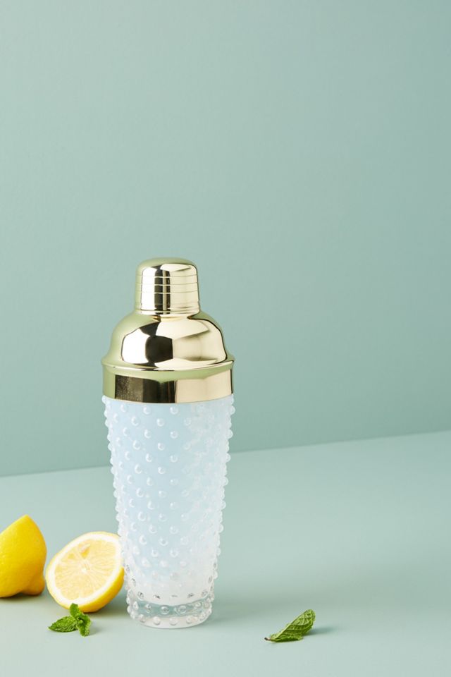 Hobnail Glass Cocktail Shaker Anthropologie