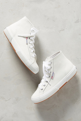 white high top superga