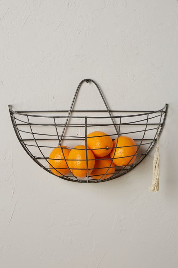 Wire Hanging Basket Anthropologie