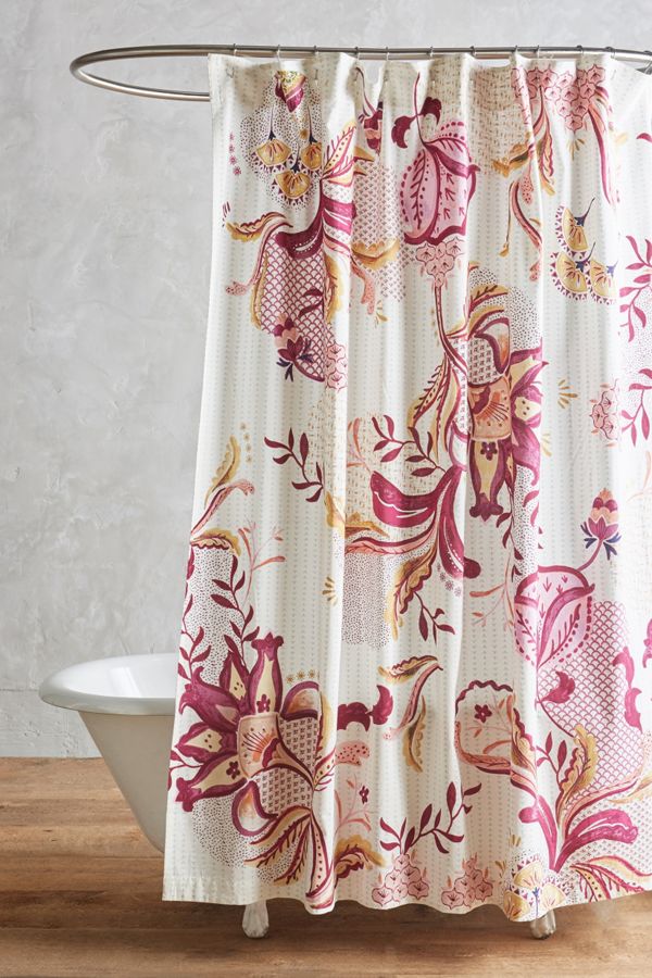 Rosaflora Shower Curtain Anthropologie