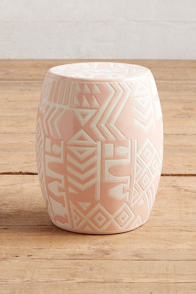 WHIT Ceramic Stool | Anthropologie
