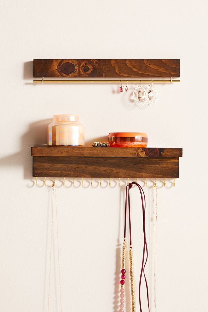 hanging jewelry organizer plans