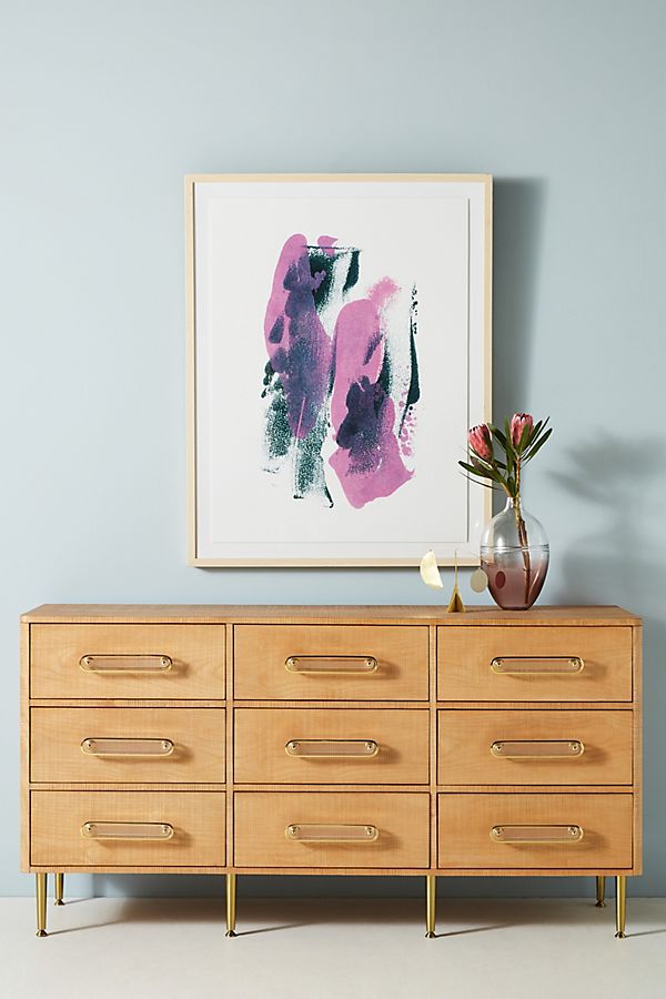 Slide View: 1: Odetta Nine-Drawer Dresser