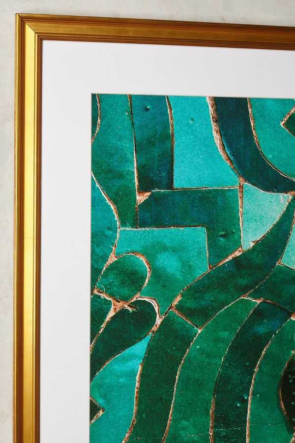 Slide View: 2: Moroccan Tile Wall Art