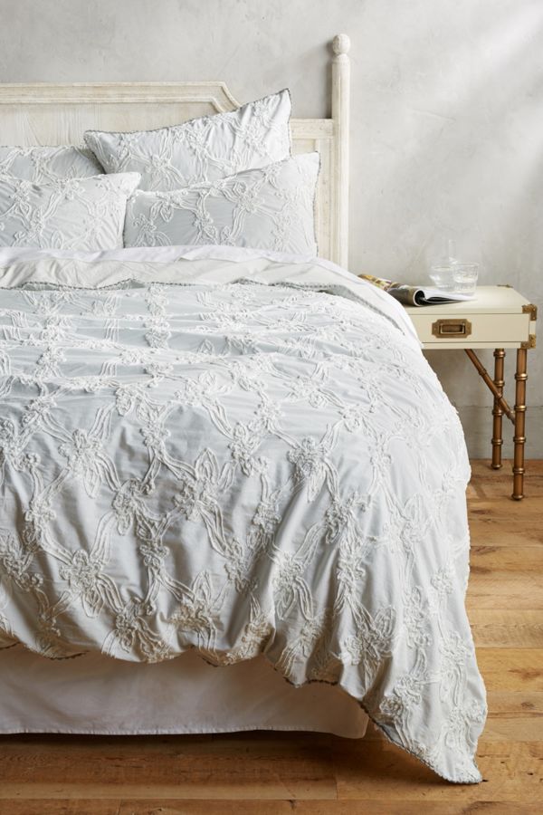 Floral Trellis Duvet Cover Anthropologie