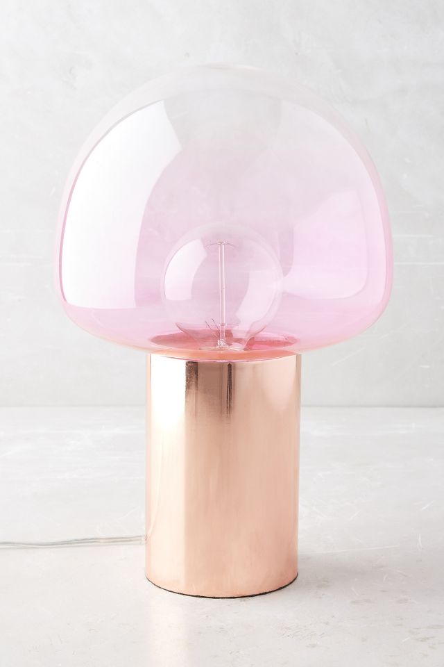 Rose Gold Table Lamp Anthropologie