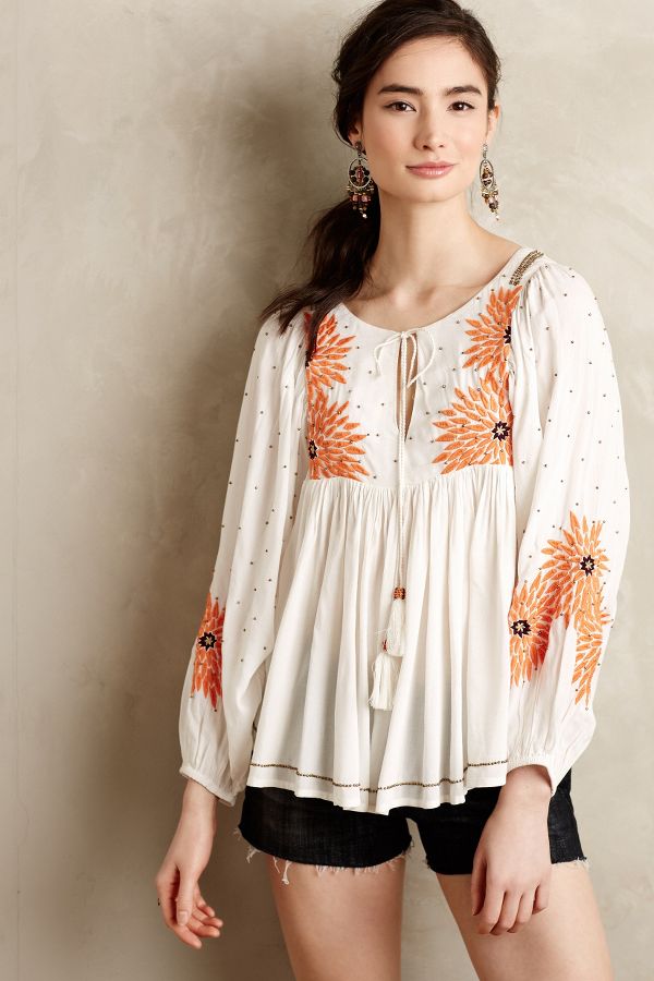 peasant blouse uk