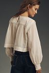 Thumbnail View 2: By Anthropologie Relaxed Long-Sleeve Swing Blouse