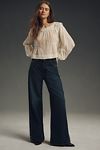 Thumbnail View 3: By Anthropologie Relaxed Long-Sleeve Swing Blouse