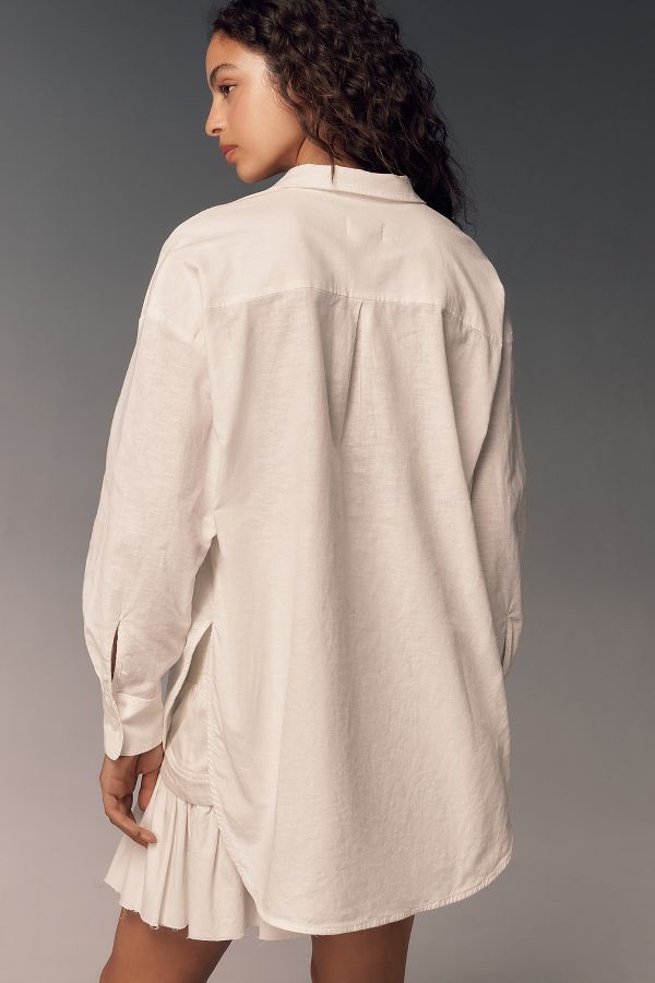 Vista diapositiva: 3: The Bennet Buttondown Shirt by Maeve: Linen Edition