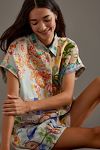 Thumbnail View 5: Kachel Linen Printed Short-Sleeve Shirt