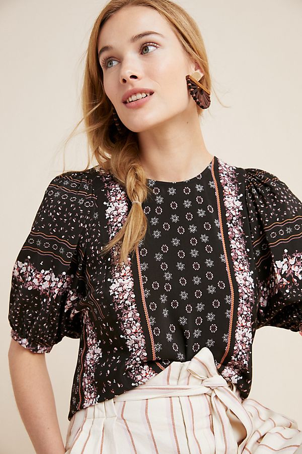 Slide View: 1: Uma Peasant Top