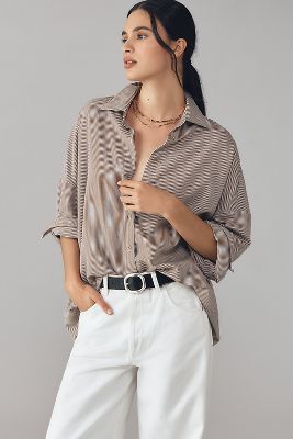 AGOLDE Roux Boxy Buttondown Shirt