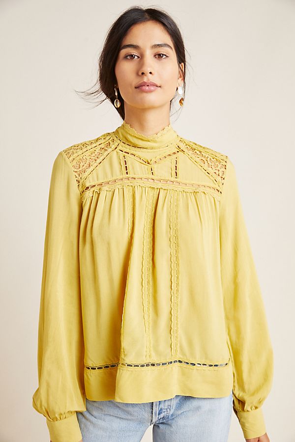 Slide View: 1: Melody Peasant Blouse
