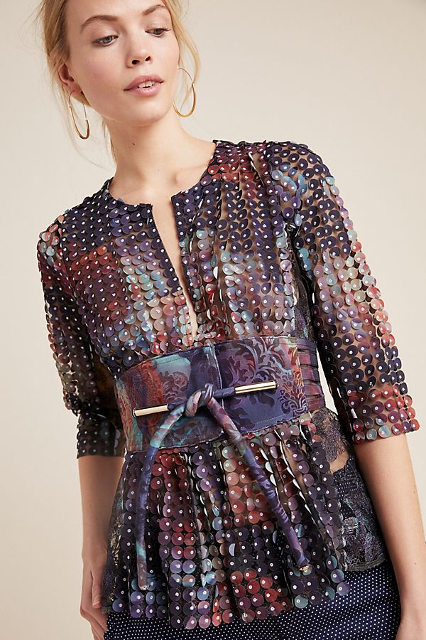 Slide View: 1: Byron Lars Monet Blouse