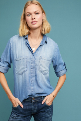 stone denim shirt