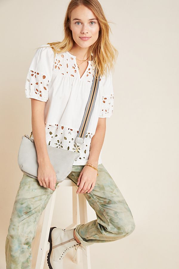 Slide View: 1: Rodin Eyelet Blouse