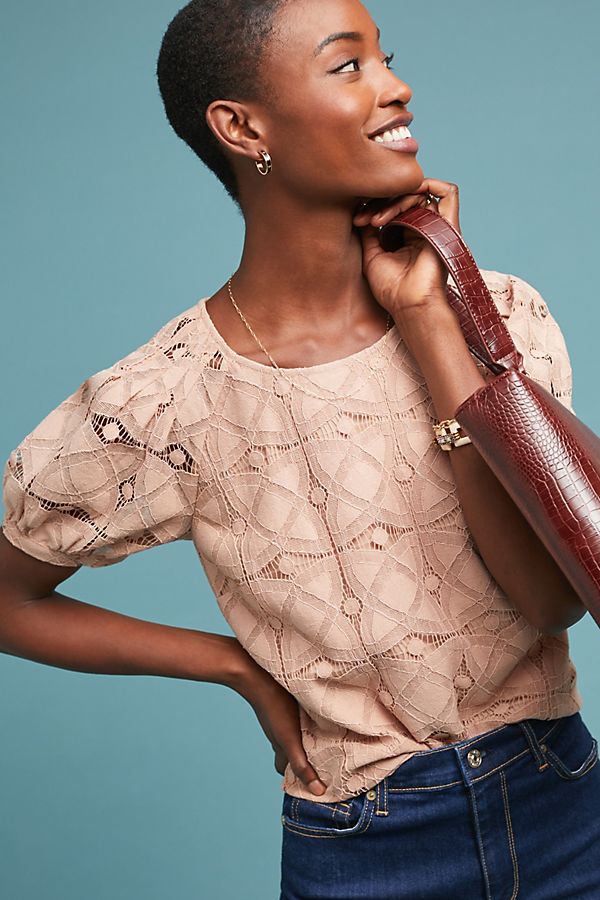 Slide View: 1: Sylvie Lace Top