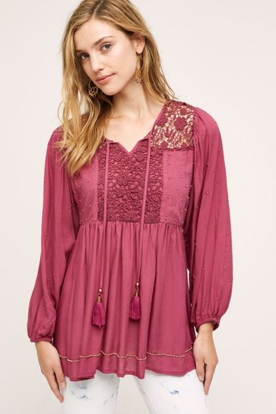 Guilemot Peasant Top | Anthropologie