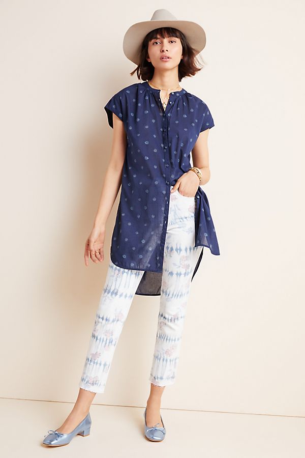 Slide View: 1: Pilcro Lace Tunic