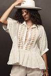 Visualizzazione miniature 1: Camicetta Babydoll con Placchetta in Pizzo di Anthropologie