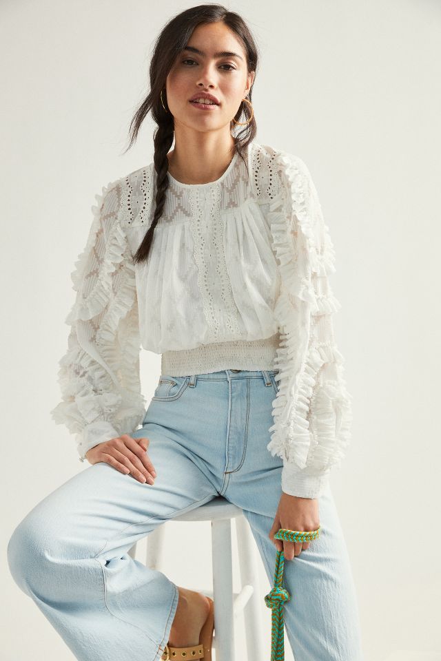 Donna Lace Blouse | Anthropologie