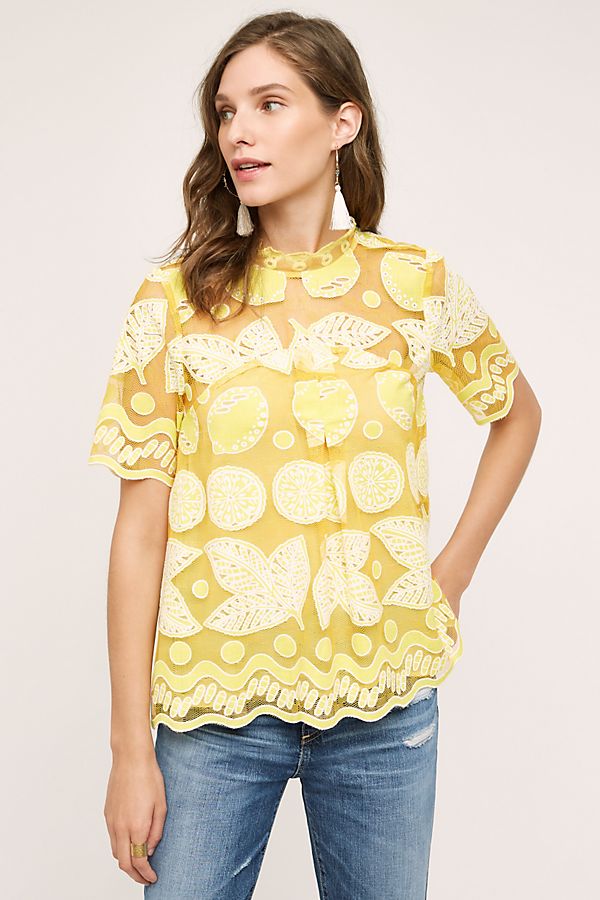 Lily Lace Blouse | Anthropologie